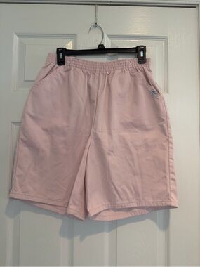 Women’s CHIC VTG Pink Elastic-Waist Casual Shorts